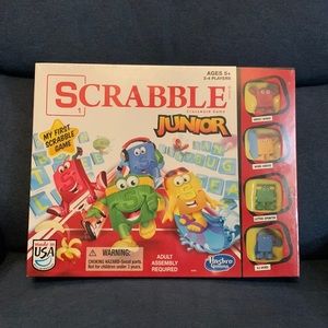 SCRABBLE JR. - BRAND NEW/Sealed in plastic